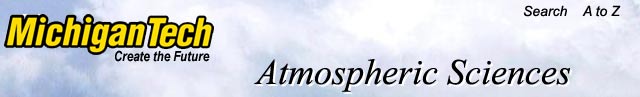Atmospheric Sciences at Michigan Tech